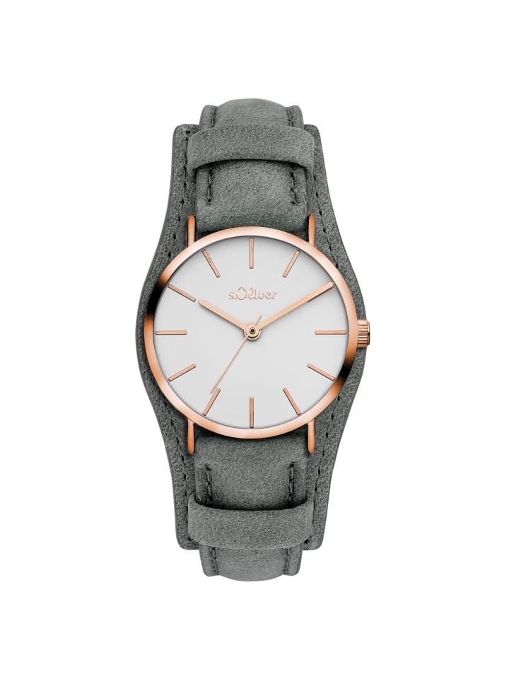 s.Oliver Наручные часы со сдержанным съемным ремешком серого цвета
s.Oliver Наручные часы со сдержанным съемным ремешком серого цвета