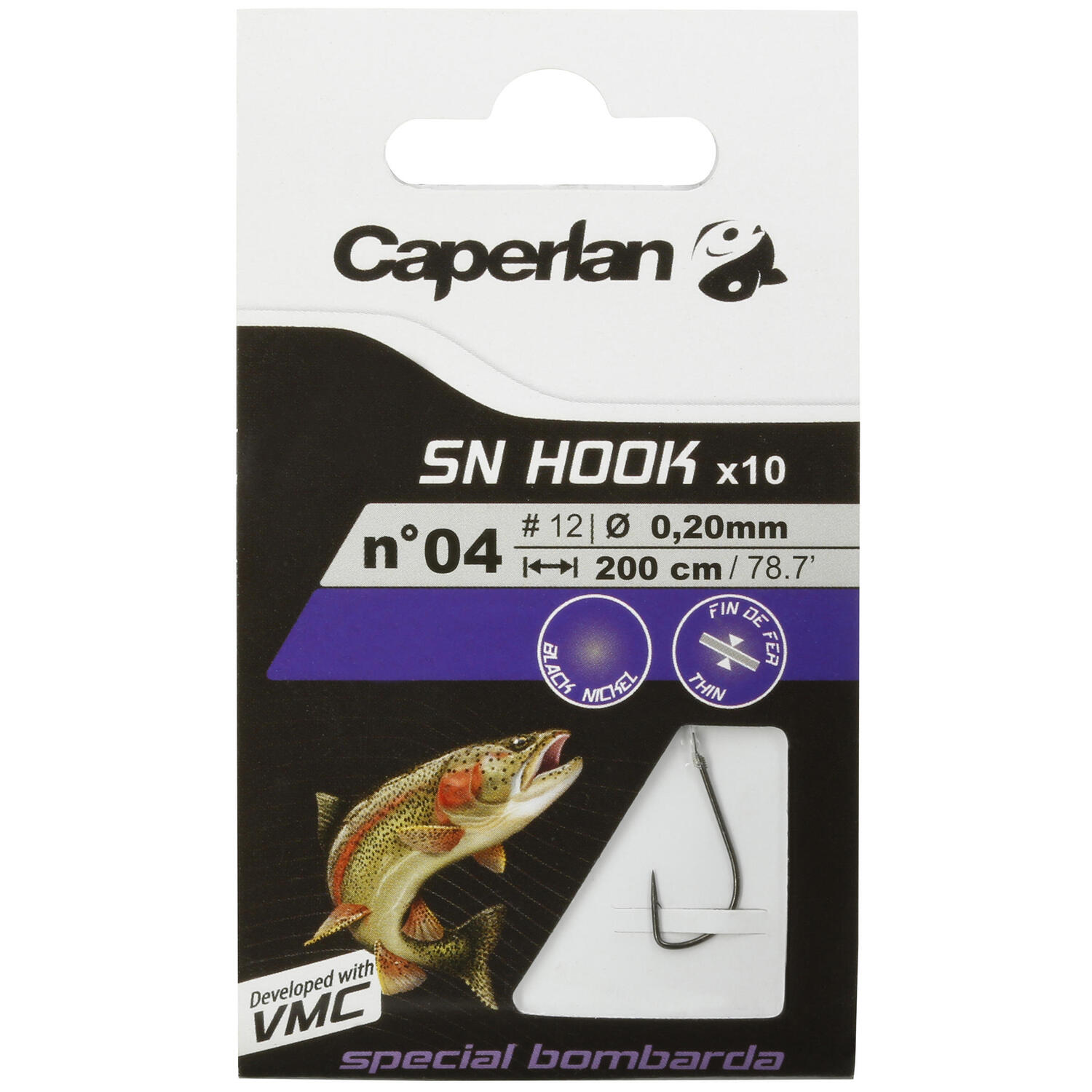 Трассовый крючок Сбиролино CAPERLAN
Трассовый крючок Сбиролино CAPERLAN