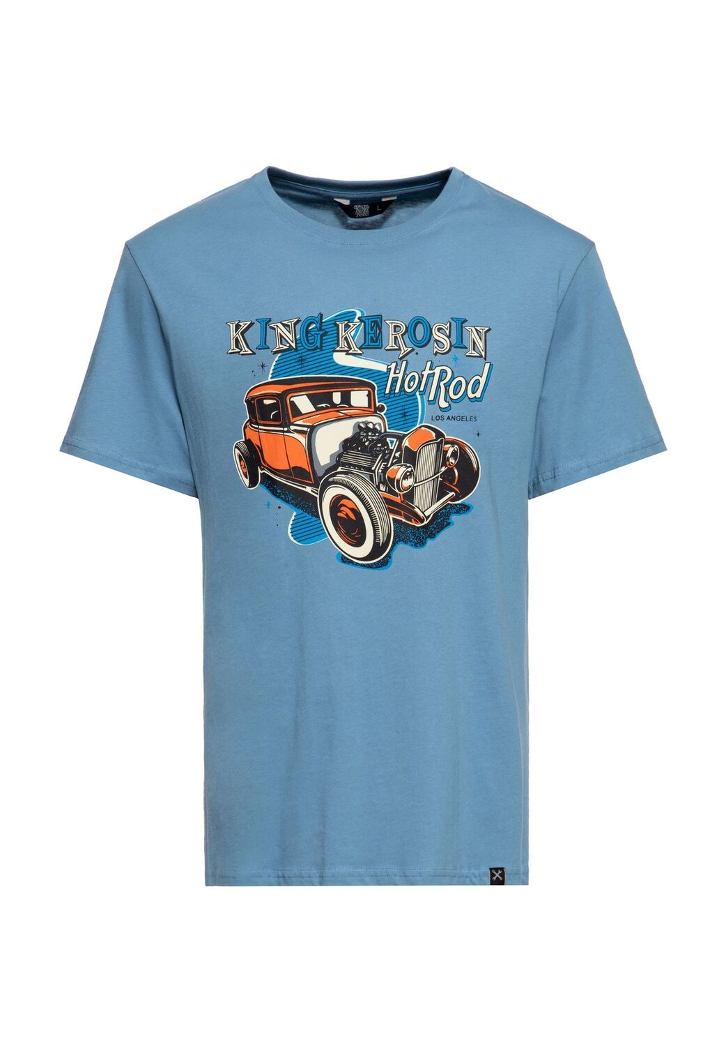 Рубашка с принтом Hot Rod KING KEROSIN, светло-синий
Рубашка с принтом Hot Rod KING KEROSIN, светло-синий