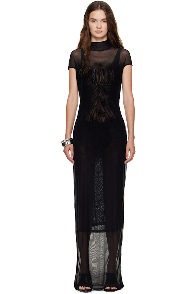 Махровое макси-платье Jean Paul Gaultier, черный
Махровое макси-платье Jean Paul Gaultier, черный