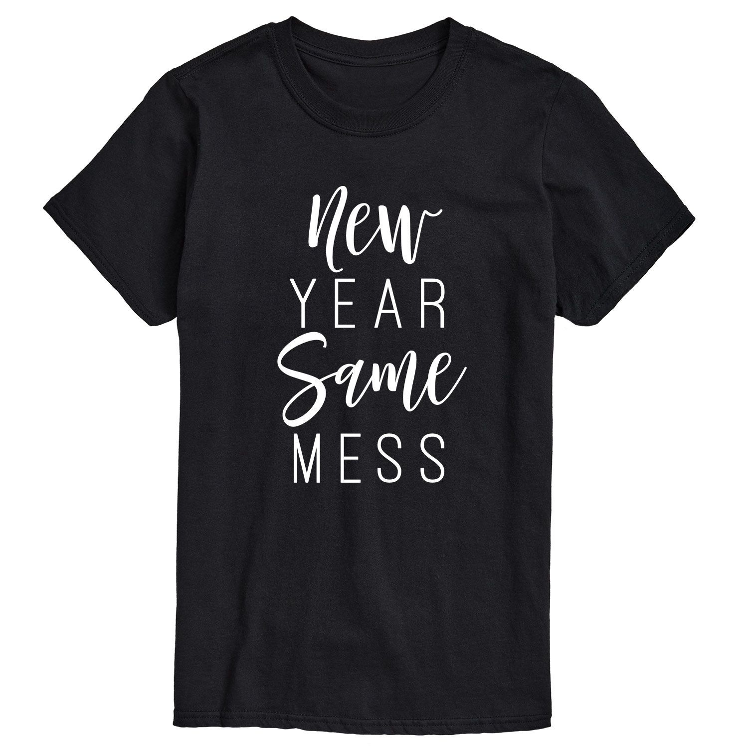 Новогодняя футболка «Большой и высокий» с одинаковым беспорядком Licensed Character
Новогодняя футболка «Большой и высокий» с одинаковым беспорядком Licensed Character