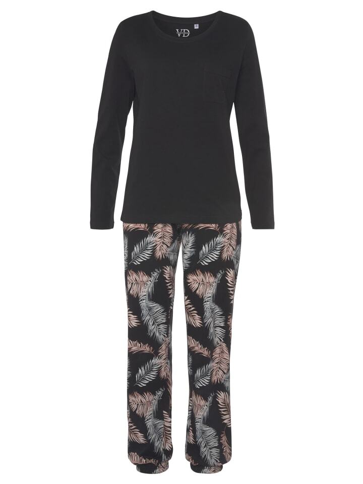 Пижама VIVANCE DREAMS, цвет rose schwarz gemustert
Пижама VIVANCE DREAMS, цвет rose schwarz gemustert