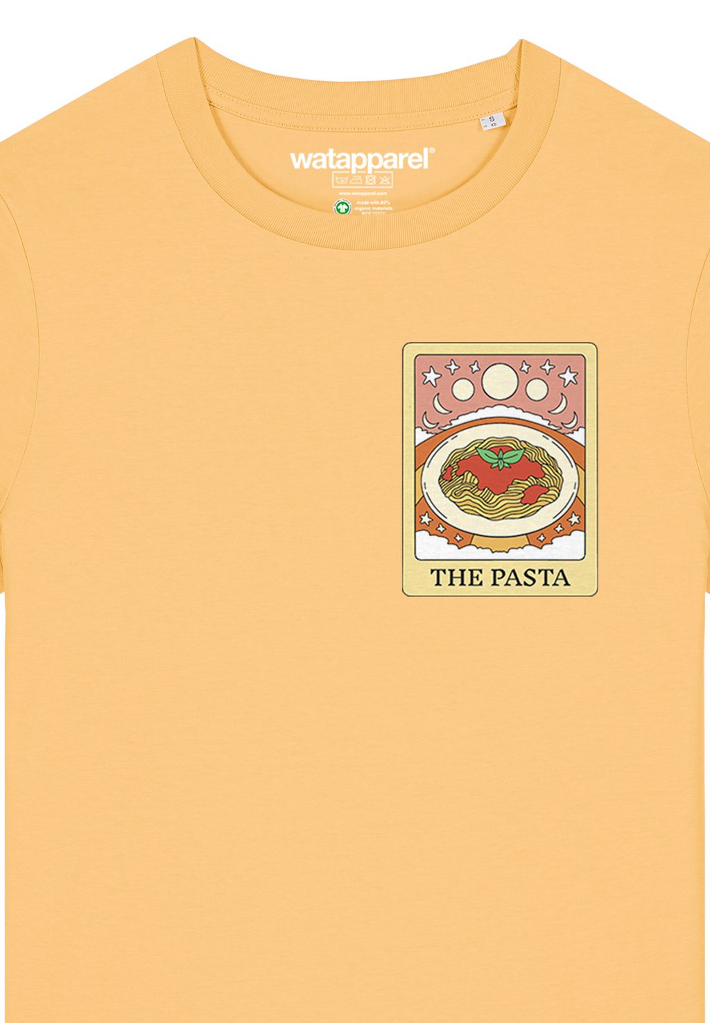 Футболка с принтом TAROT THE PASTA watapparel, желтый
Футболка с принтом TAROT THE PASTA watapparel, желтый