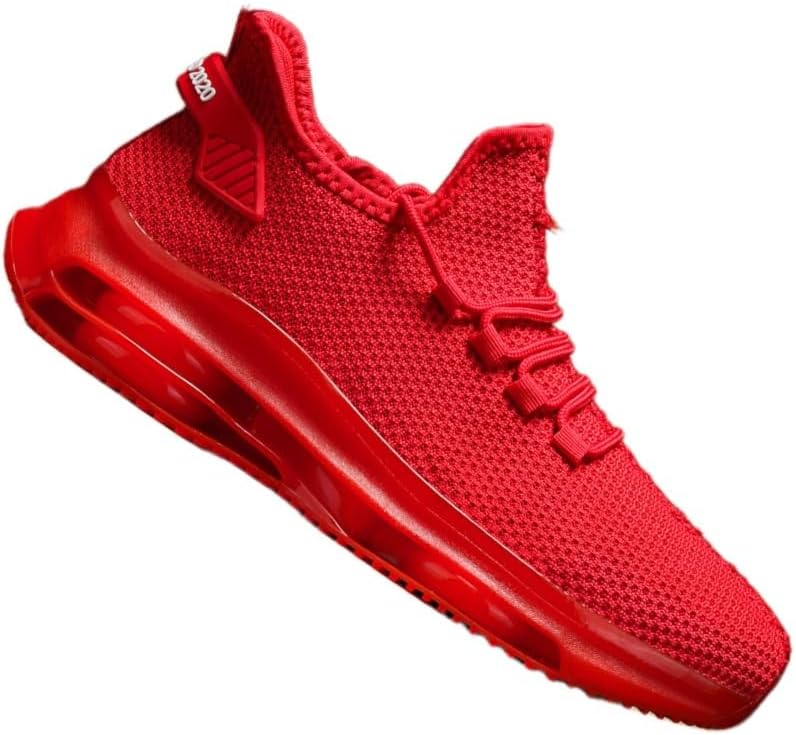 Мужские повседневные спортивные кроссовки HoaloX, модные дышащие сетчатые беговые кроссовки - легкие кроссовки для мужчин, красный
Мужские повседневные спортивные кроссовки HoaloX, модные дышащие сетчатые беговые кроссовки - легкие кроссовки для мужчин, красный