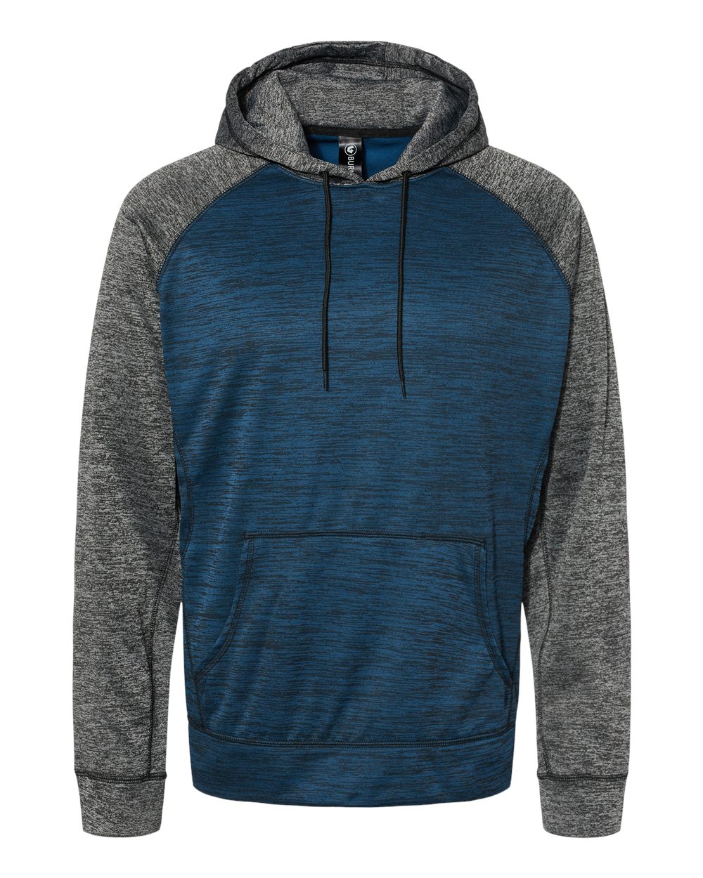 Мужская спортивная толстовка-пуловер с рукавами реглан Burnside, цвет heather navy/ heather charcoal
Мужская спортивная толстовка-пуловер с рукавами реглан Burnside, цвет heather navy/ heather charcoal