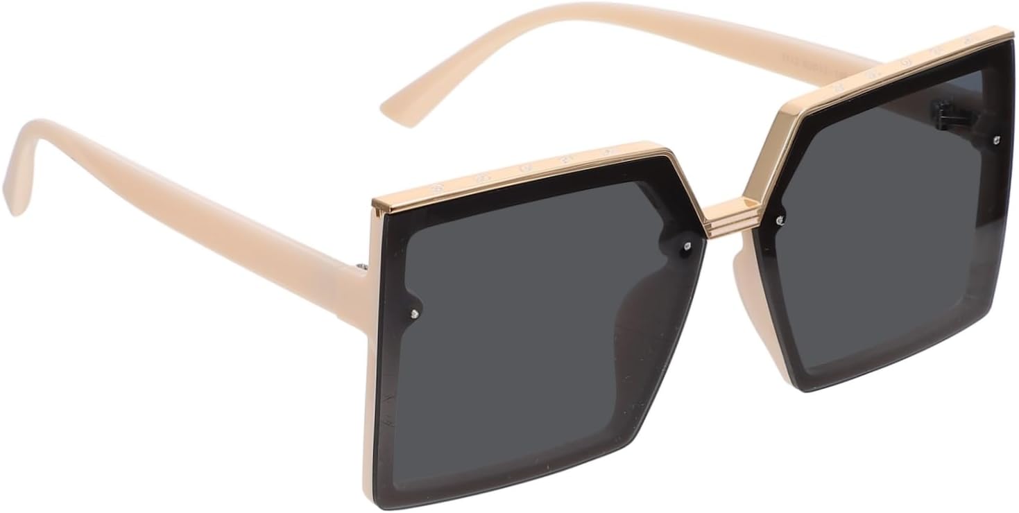 Модные солнцезащитные очки Kisangel с защитой от УФ-излучения для женщин и мужчин. Легкий, увеличенный дизайн, идеально подходят для активного отдыха на природе, вечеринок и летних путешествий, Beige
Модные солнцезащитные очки Kisangel с защитой от УФ-излучения для женщин и мужчин. Легкий, увеличенный дизайн, идеально подходят для активного отдыха на природе, вечеринок и летних путешествий, Beige