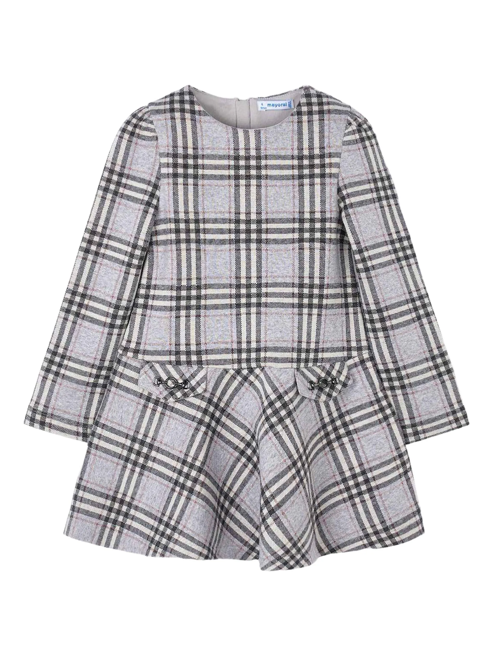 Платье в клетку Mayoral, серебристый
Платье в клетку Mayoral, серебристый