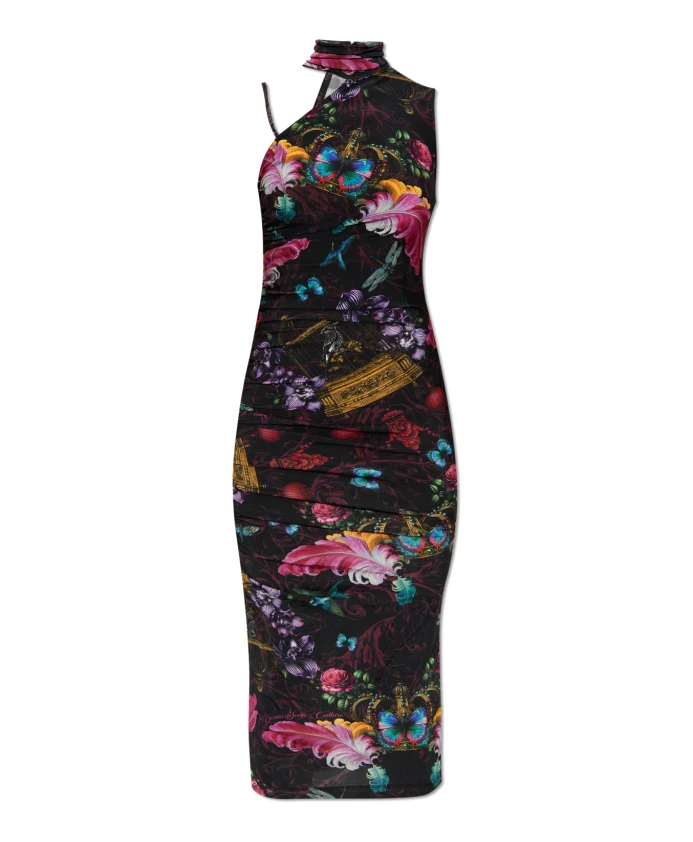 Платье с ярким принтом Versace Jeans Couture, черный
Платье с ярким принтом Versace Jeans Couture, черный