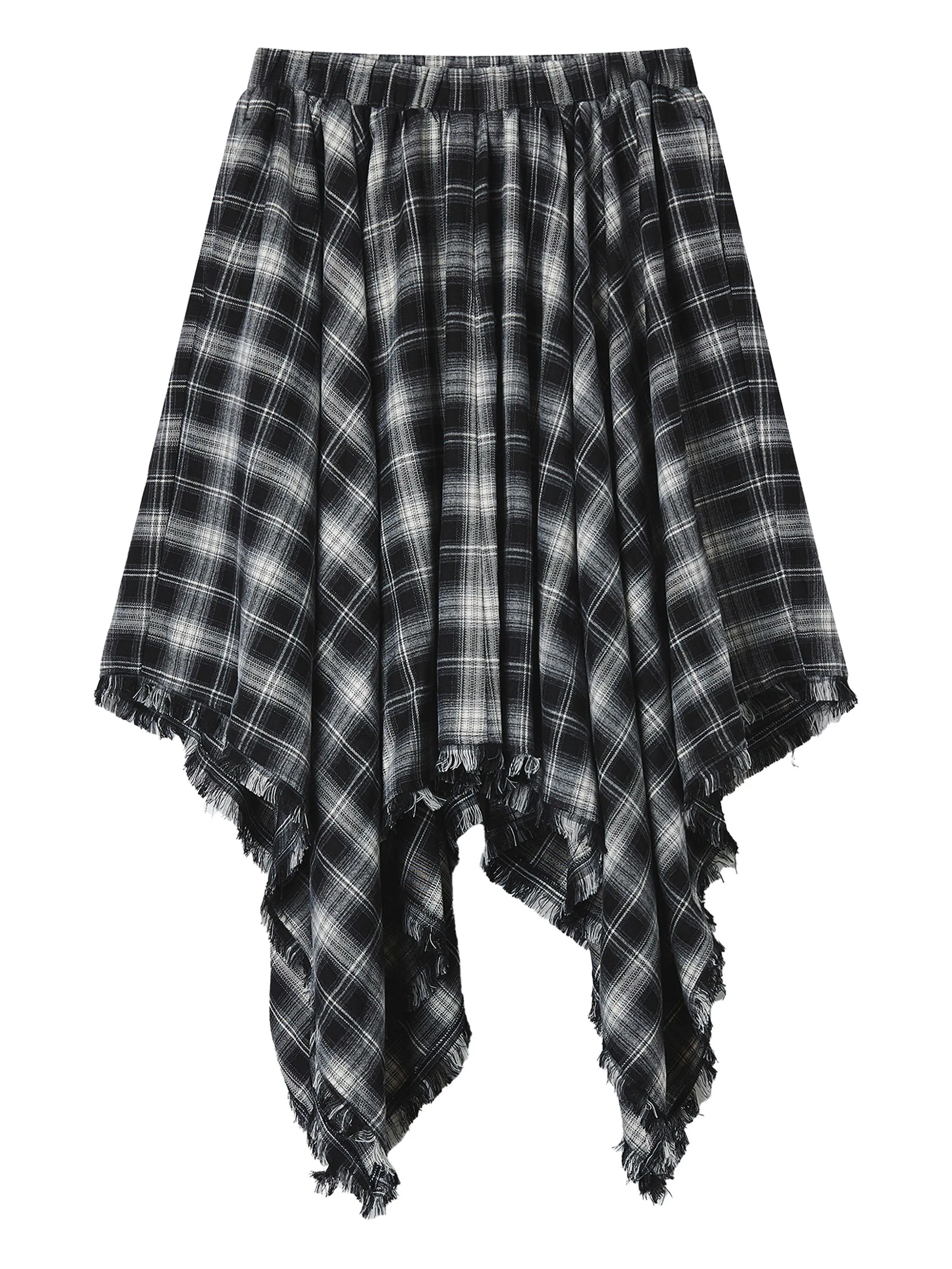 Юбка в клетку с бахромой B+Ab, черный
Юбка в клетку с бахромой B+Ab, черный