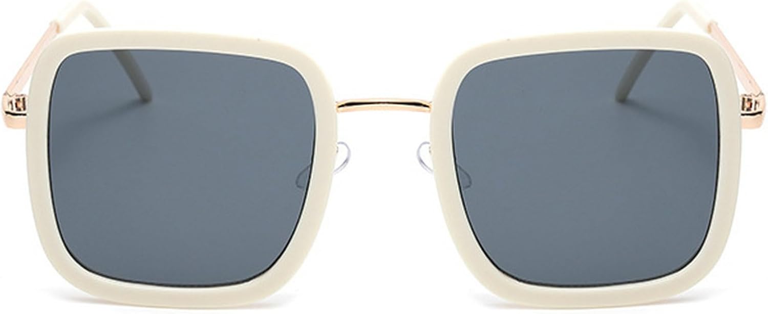 Квадратные солнцезащитные очки для женщин, винтажные солнцезащитные очки большого размера с градиентным переходом, модные очки для мужчин для активного отдыха, защита от ультрафиолета UV400 mincl, White Pink
Квадратные солнцезащитные очки для женщин, винтажные солнцезащитные очки большого размера с градиентным переходом, модные очки для мужчин для активного отдыха, защита от ультрафиолета UV400 mincl, White Pink