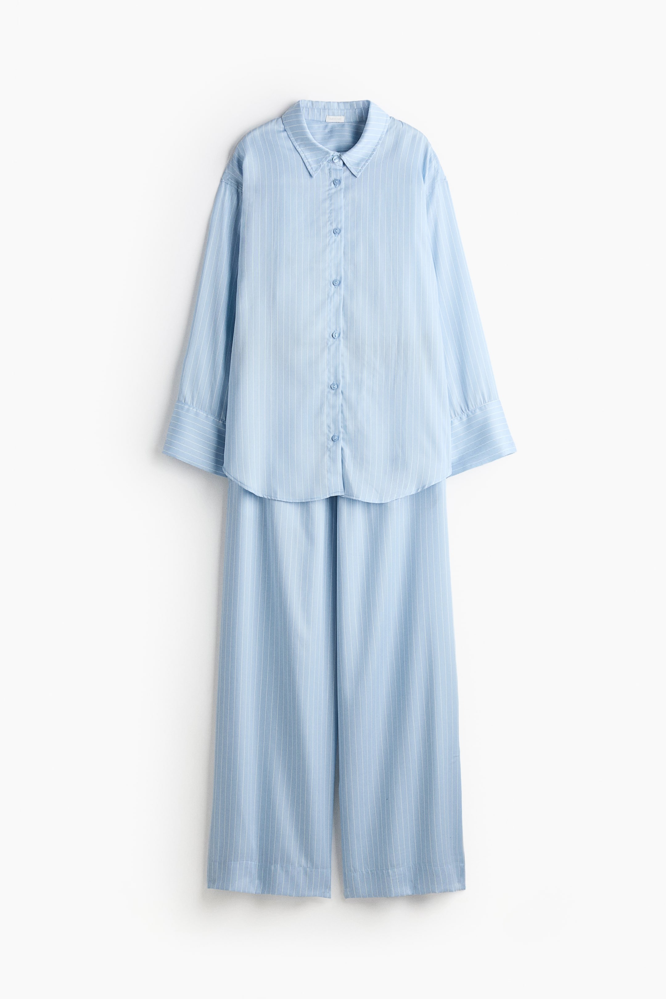 Пижама H&M From Lyocell, голубой
Пижама H&M From Lyocell, голубой