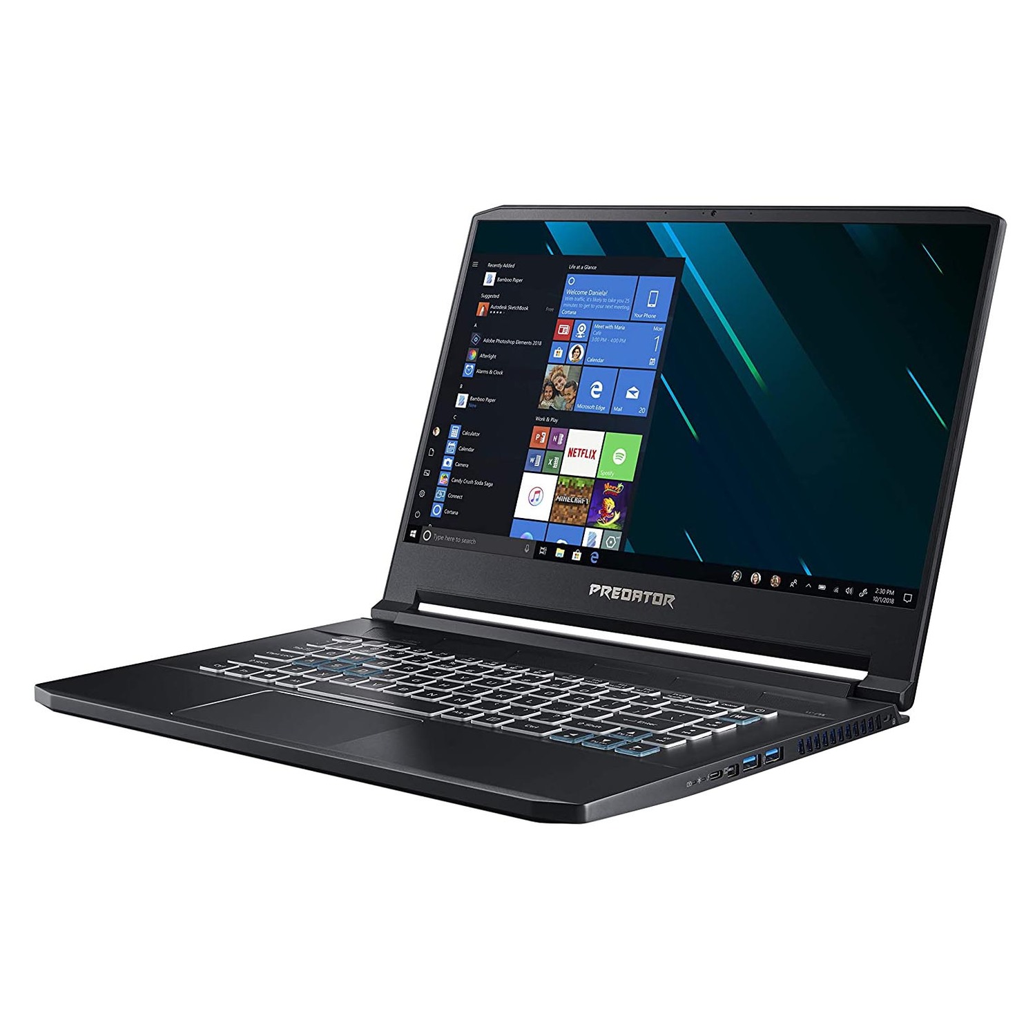 Игровой ноутбук Acer Predator Triton 500 15.6'', 16 Гб/512 Гб, i7-10750H, RTX 2070 Super, черный, английская клавиатура
Игровой ноутбук Acer Predator Triton 500 15.6'', 16 Гб/512 Гб, i7-10750H, RTX 2070 Super, черный, английская клавиатура