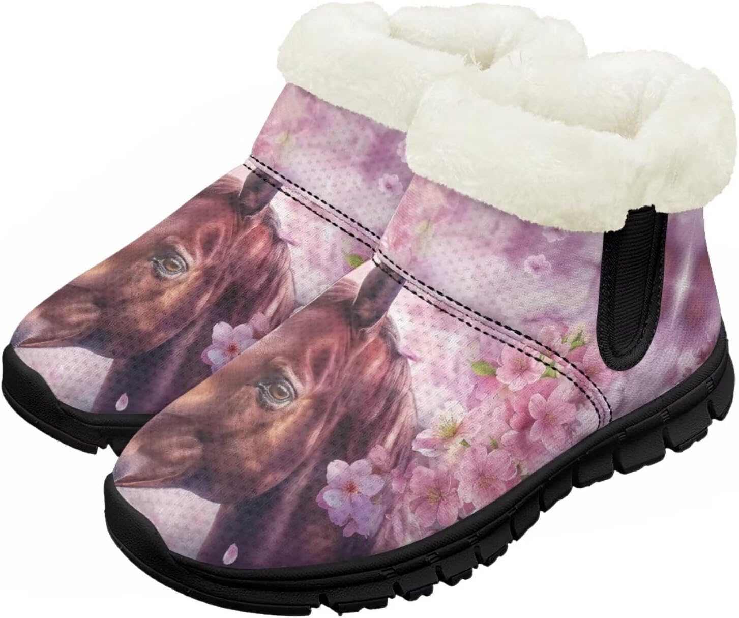 Мальчики Девочки Зимние теплые ботинки Нескользящие легкие уличные ботинки для ходьбы в холодную погоду Chririnla, Cherry Blossom Horse
Мальчики Девочки Зимние теплые ботинки Нескользящие легкие уличные ботинки для ходьбы в холодную погоду Chririnla, Cherry Blossom Horse