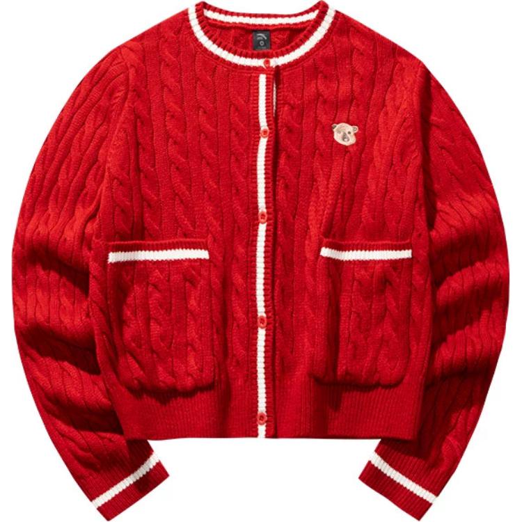 ANTA Женский свитер Good Things Happen Maple Leaf Red
ANTA Женский свитер Good Things Happen Maple Leaf Red