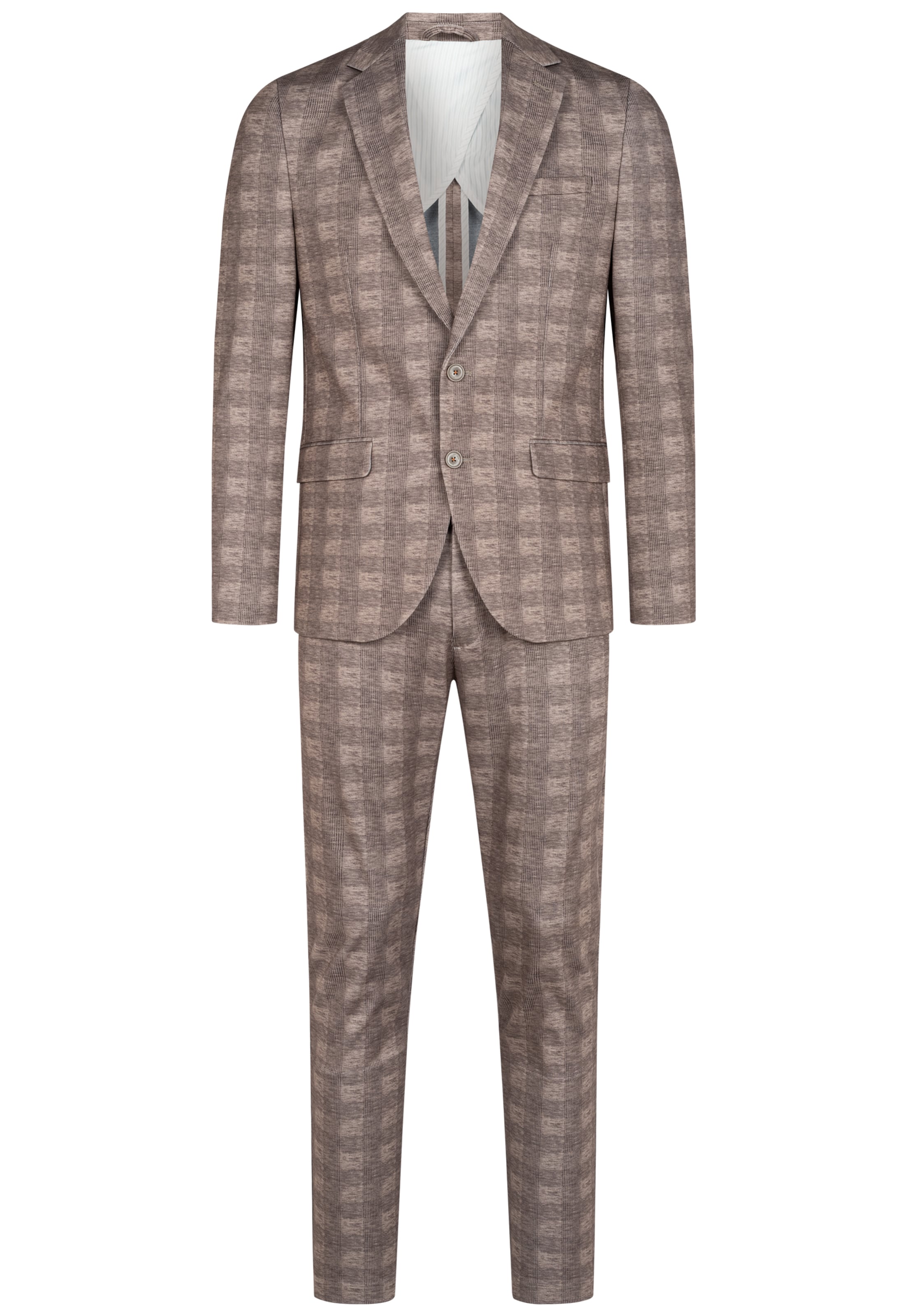 JEFF Костюм Regular 'Leo' в парче, крапчатый коричневый
JEFF Костюм Regular 'Leo' в парче, крапчатый коричневый