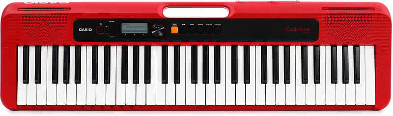 Casio Casiotone CT-S200 61-клавишная портативная клавиатура-аранжировщик - красная CT-S200RD
Casio Casiotone CT-S200 61-клавишная портативная клавиатура-аранжировщик - красная CT-S200RD