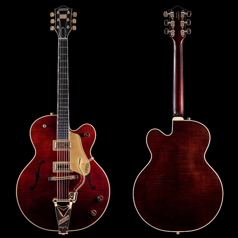 Электрогитара Gretsch G6122T-59 Chet Atkins Country Gentleman Pro Series - Walnut Stain
Электрогитара Gretsch G6122T-59 Chet Atkins Country Gentleman Pro Series - Walnut Stain