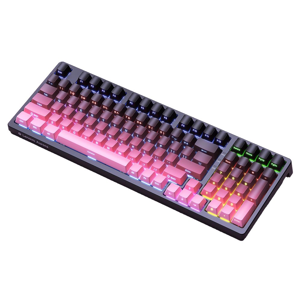 Механическая клавиатура Lenovo Aurora GK10, Red Switch, Blackberry Pink, английская раскладка
Механическая клавиатура Lenovo Aurora GK10, Red Switch, Blackberry Pink, английская раскладка