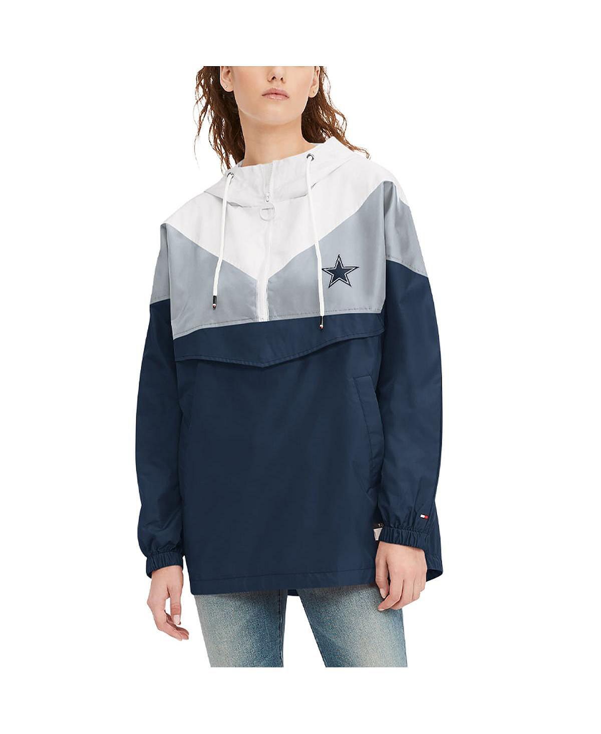 Женская ветровка с капюшоном и молнией до половины длины Dallas Cowboys Staci Tommy Hilfiger
Женская ветровка с капюшоном и молнией до половины длины Dallas Cowboys Staci Tommy Hilfiger