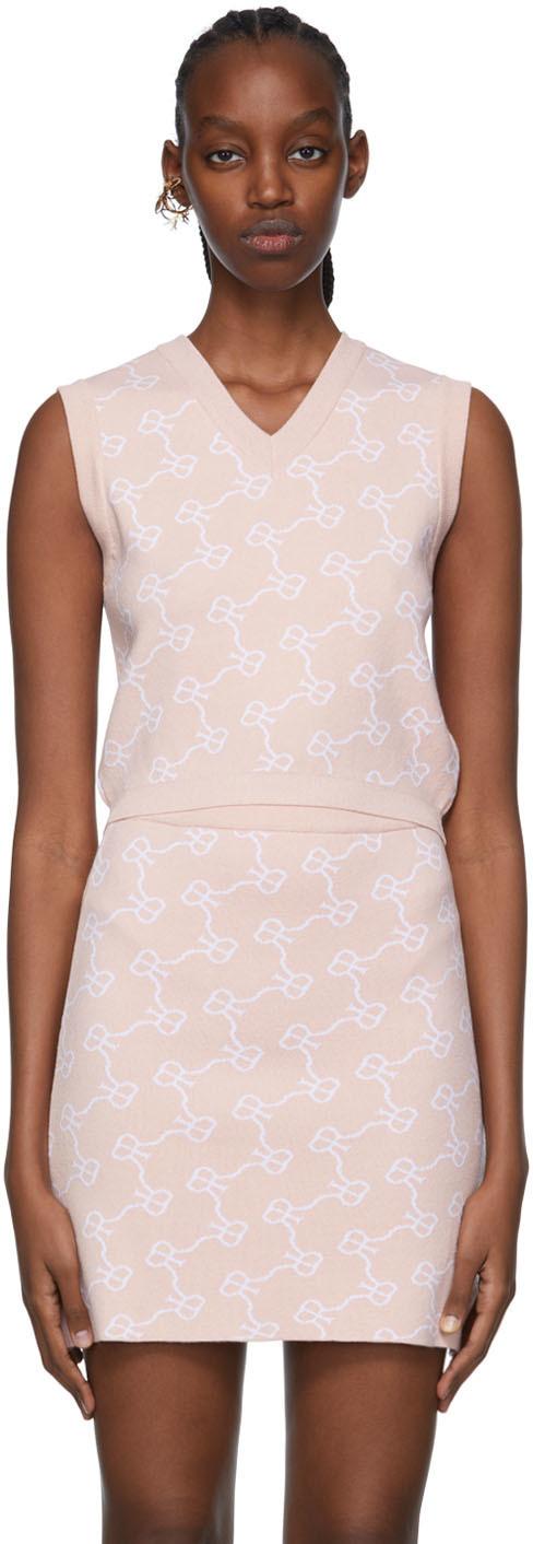 Розовый жилет из вискозы Rokh
Розовый жилет из вискозы Rokh