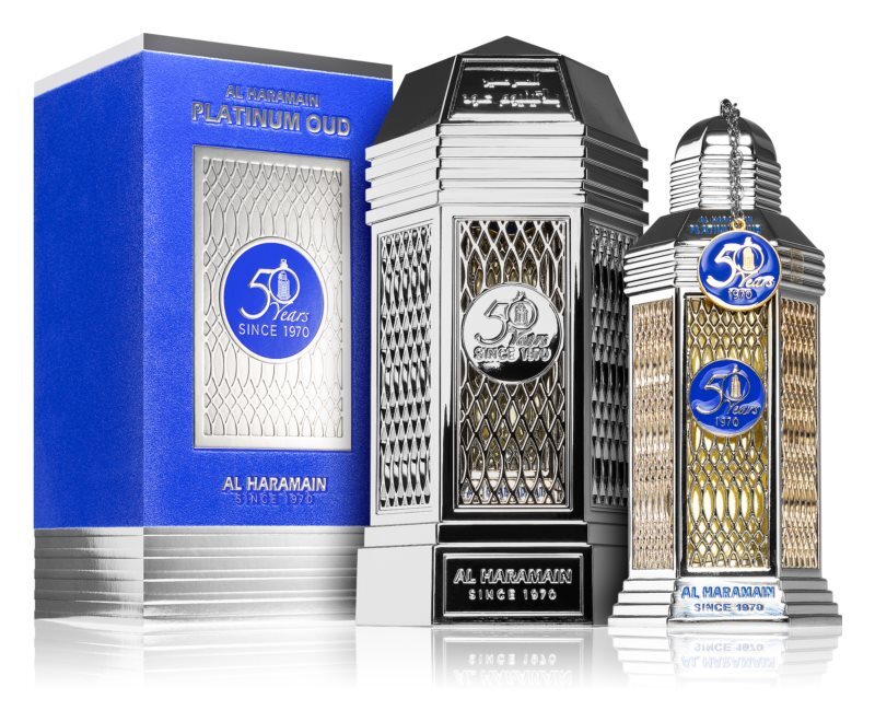 Парфюмерная вода Al Haramain Platinum Oud 50 years, 100 мл
Парфюмерная вода Al Haramain Platinum Oud 50 years, 100 мл