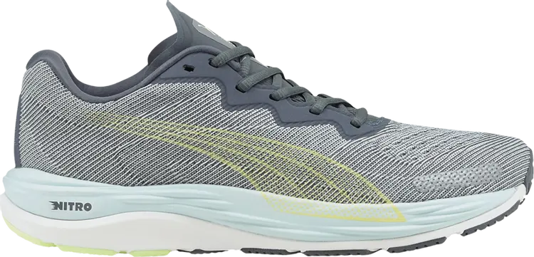 Кроссовки Puma Velocity Nitro 2 Dark Slate Nitro Blue, серый 
Кроссовки Puma Velocity Nitro 2 Dark Slate Nitro Blue, серый