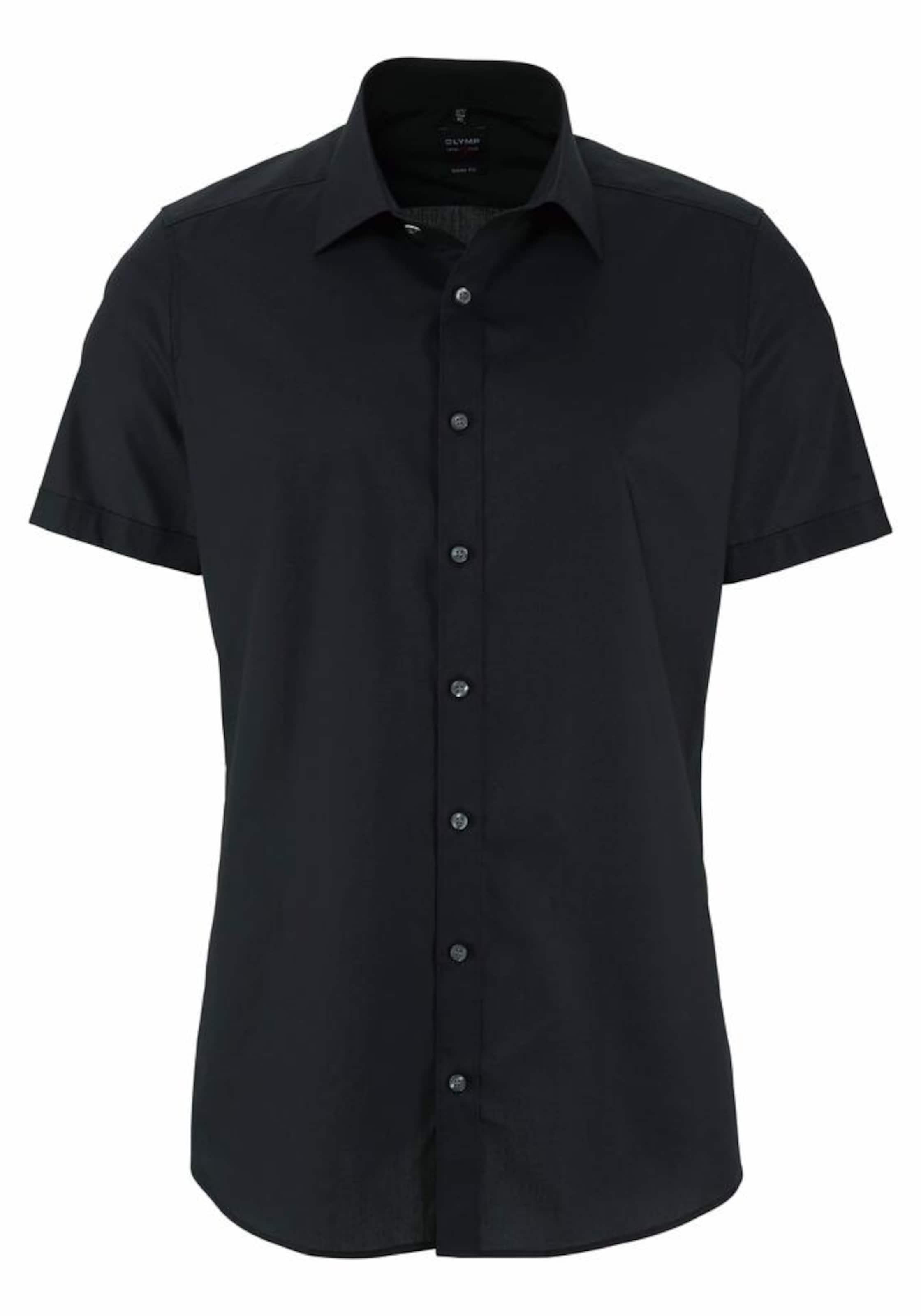 OLYMP Рубашка на пуговицах Slim fit в черном цвете
OLYMP Рубашка на пуговицах Slim fit в черном цвете