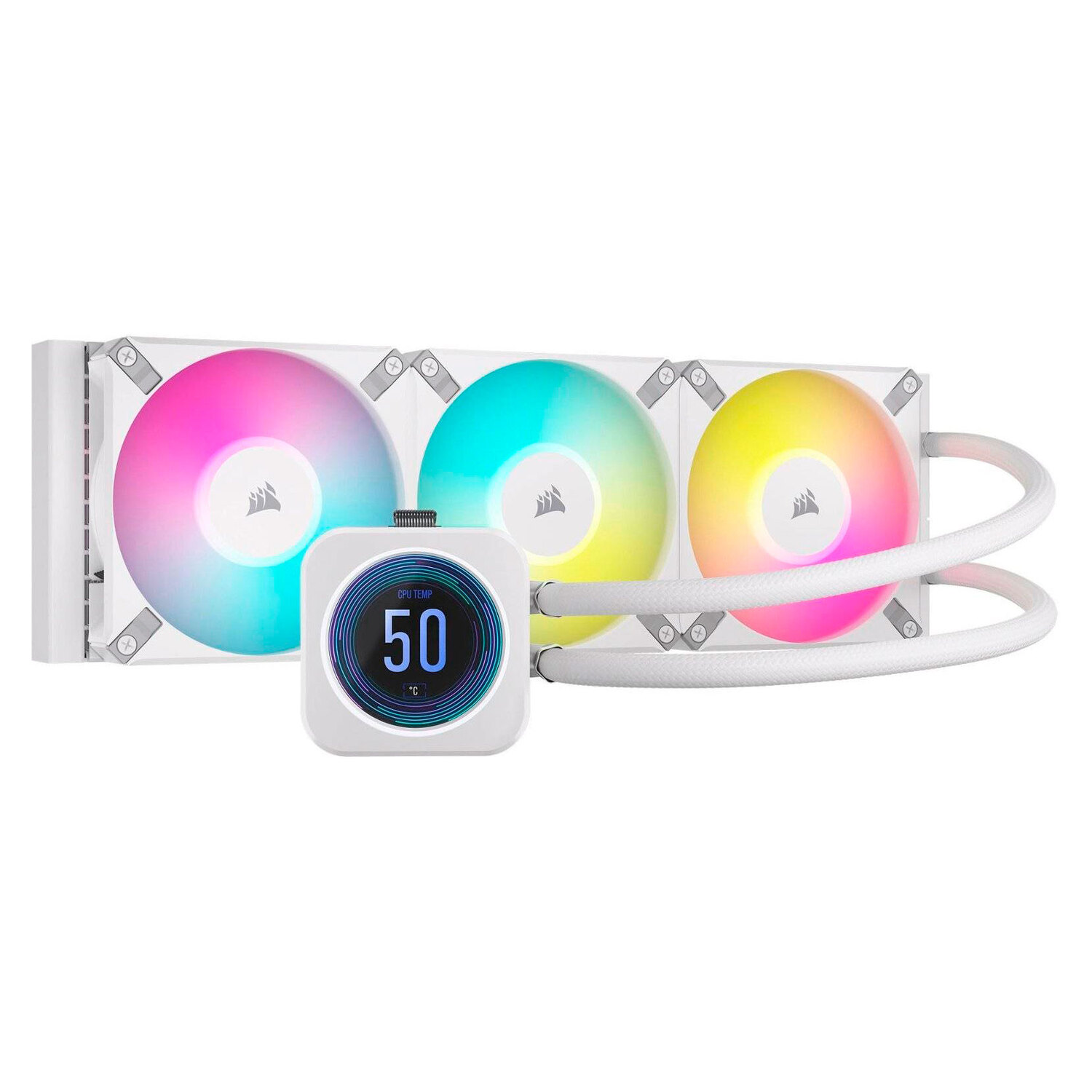 Система водяного охлаждения Corsair iCUE H150i ELITE LCD XT, белый, Серый, Система водяного охлаждения Corsair iCUE H150i ELITE LCD XT, белый
Система водяного охлаждения Corsair iCUE H150i ELITE LCD XT, белый, Серый, Система водяного охлаждения Corsair iCUE H150i ELITE LCD XT, белый