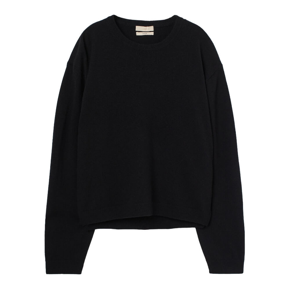 Свитер H&M Premium Selection Fine-knit Cashmere, черный
Свитер H&M Premium Selection Fine-knit Cashmere, черный