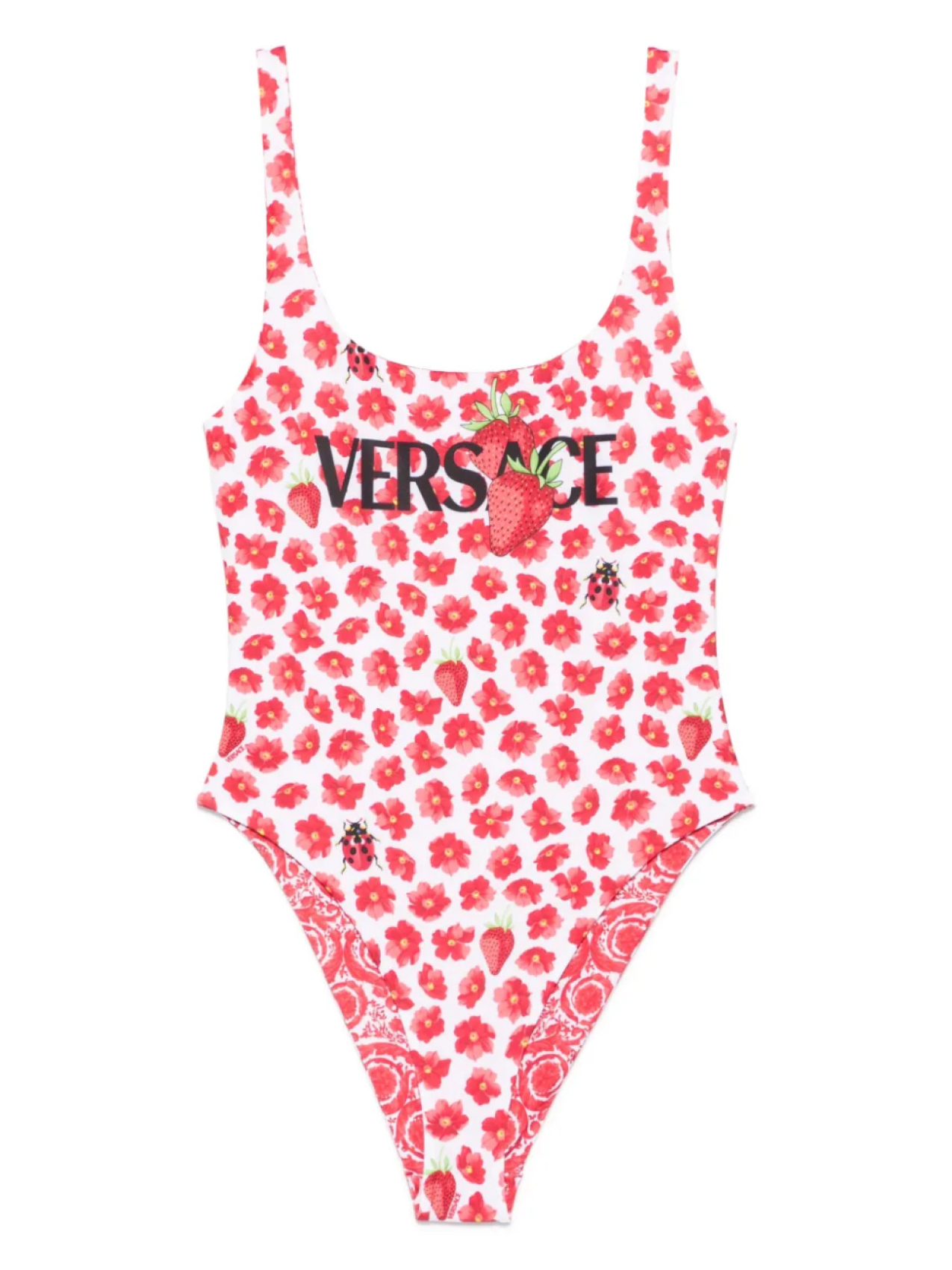 Купальник с цветочным принтом Versace, белый
Купальник с цветочным принтом Versace, белый