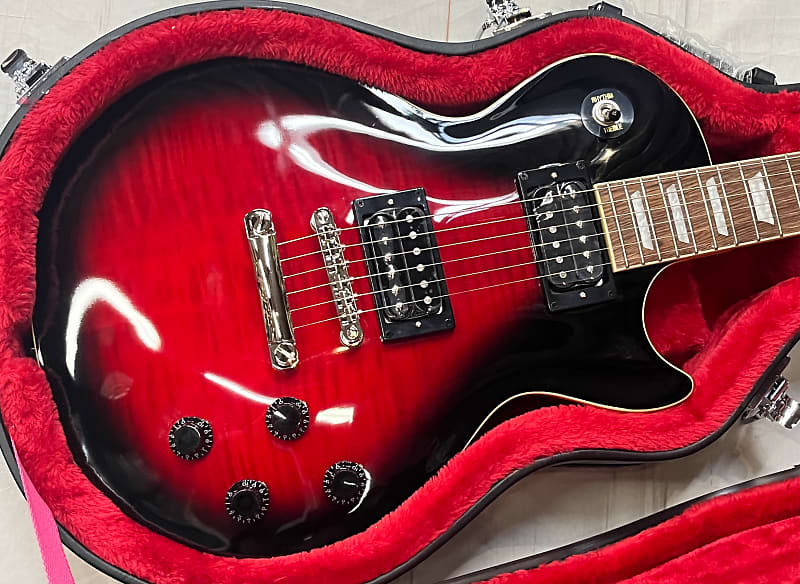 Epiphone Slash Signature Les Paul Standard 2022 Vermillion New Unplayed Auth Dealer 8lb 12oz #756
Epiphone Slash Signature Les Paul Standard 2022 Vermillion New Unplayed Auth Dealer 8lb 12oz #756