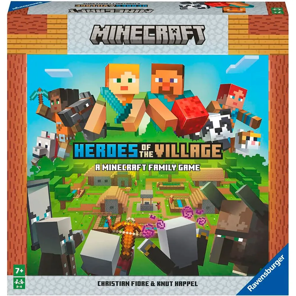 Детская настольная игра Ravensburger Minecraft Town Heroes, мультиколор
Детская настольная игра Ravensburger Minecraft Town Heroes, мультиколор