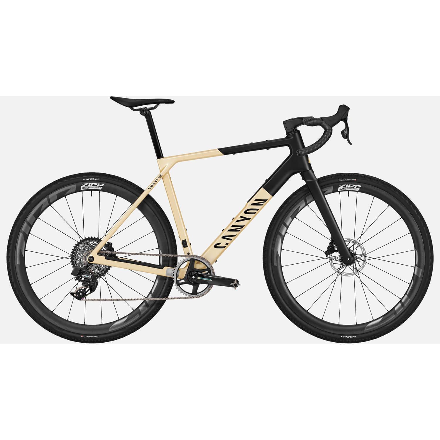 Гравийный велосипед Canyon Grail CF SLX 8 AXS, бежевый
Гравийный велосипед Canyon Grail CF SLX 8 AXS, бежевый