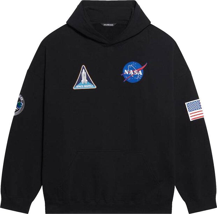 Худи Balenciaga Boxy Hoodie 'Black/White', черный
Худи Balenciaga Boxy Hoodie 'Black/White', черный