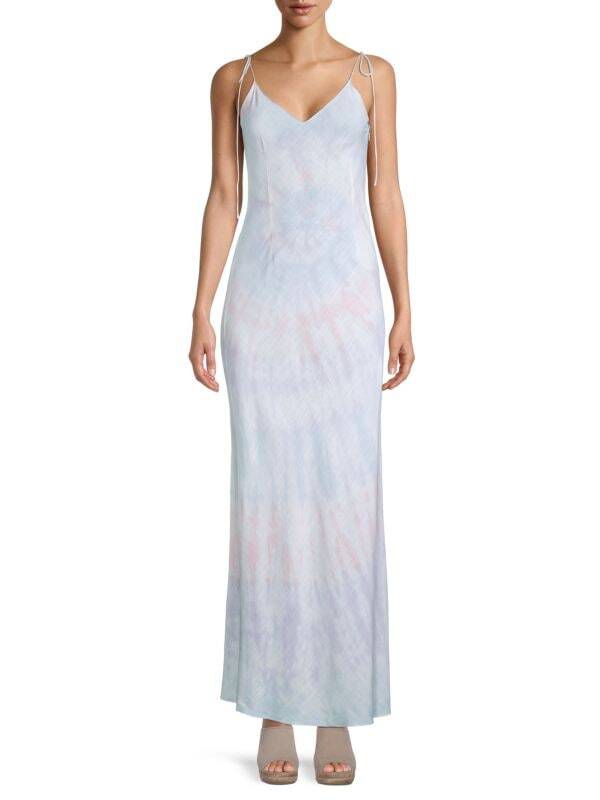 Платье-комбинация макси DANNIJO с принтом тай-дай, фиолетовый
Платье-комбинация макси DANNIJO с принтом тай-дай, фиолетовый