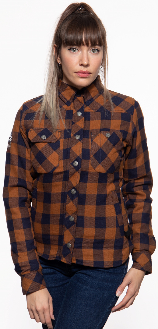 Рубашка мотоциклетная женская Queen Kerosin Speedway Adventure, коричневый
Рубашка мотоциклетная женская Queen Kerosin Speedway Adventure, коричневый