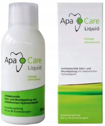 Жидкая эмаль для полоскания рта, 200 мл Apacare
Жидкая эмаль для полоскания рта, 200 мл Apacare