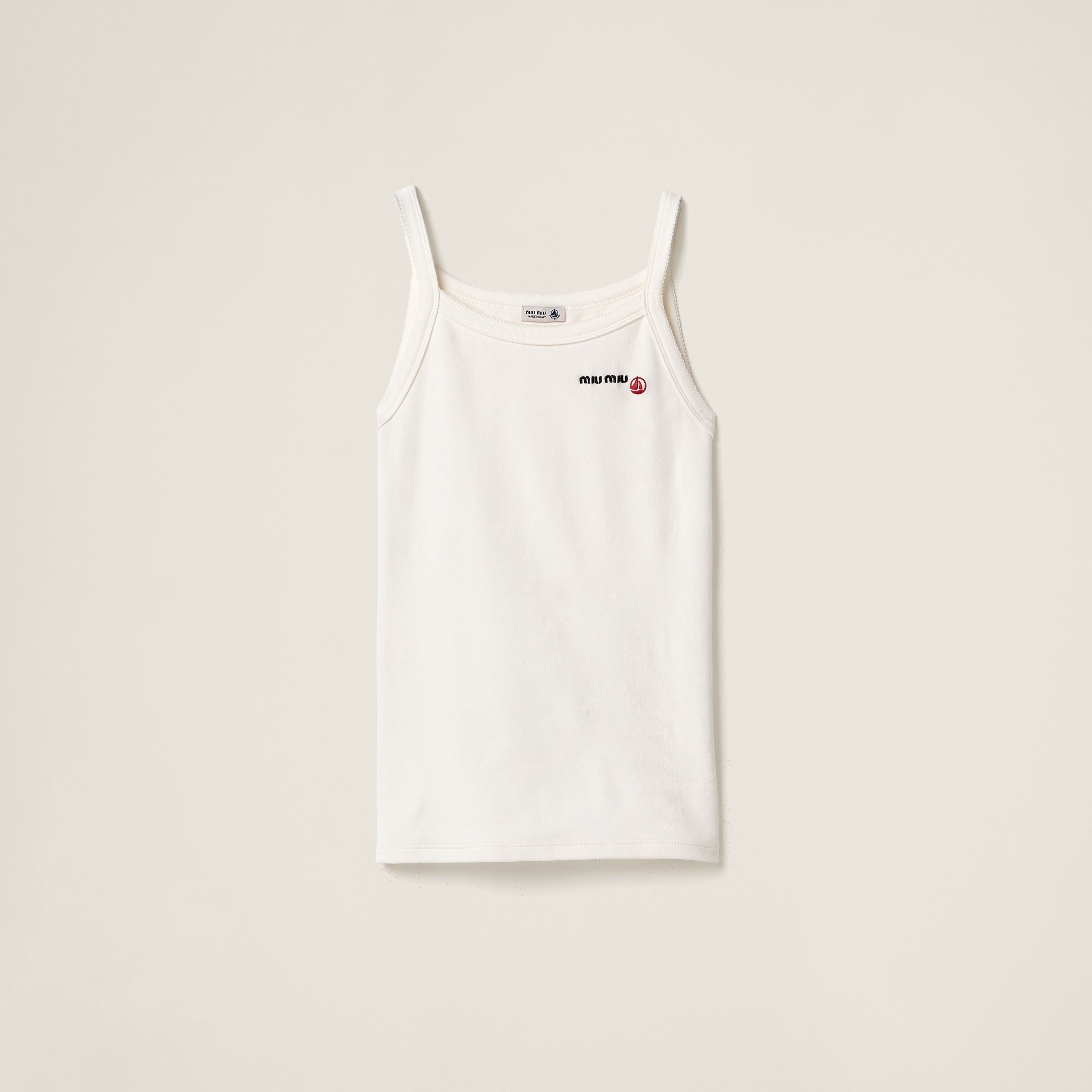 Топ из эластичного джерси petit bateau x miu miu MIU MIU, белый
Топ из эластичного джерси petit bateau x miu miu MIU MIU, белый