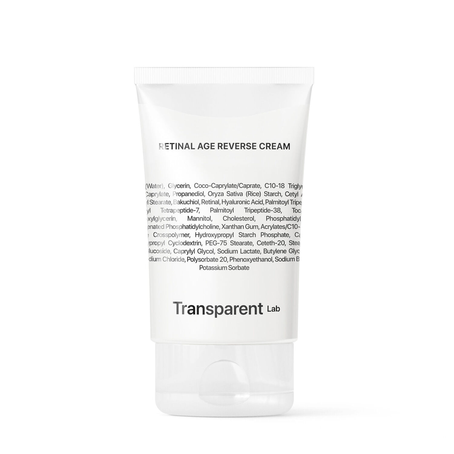 Transparent Lab Retinal Age Reverse Cream антивозрастной крем для лица с ретиналем (0,03%), 50 мл
Transparent Lab Retinal Age Reverse Cream антивозрастной крем для лица с ретиналем (0,03%), 50 мл