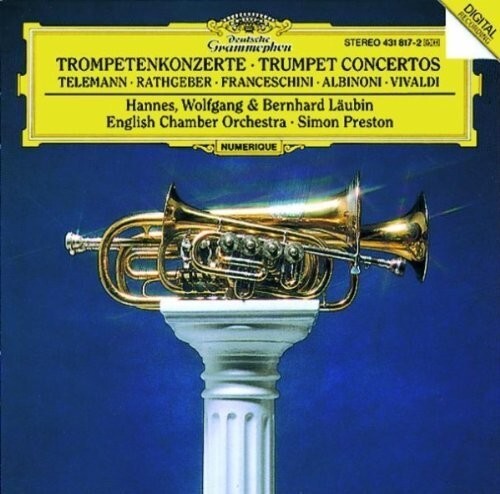 CD диск Telemann / Preston / Eco: Trumpet Concerti 
CD диск Telemann / Preston / Eco: Trumpet Concerti