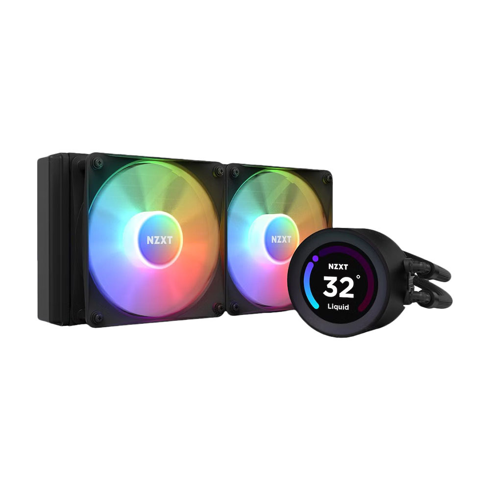 Система водяного охлаждения NZXT Kraken Elite 240 RGB, черный
Система водяного охлаждения NZXT Kraken Elite 240 RGB, черный