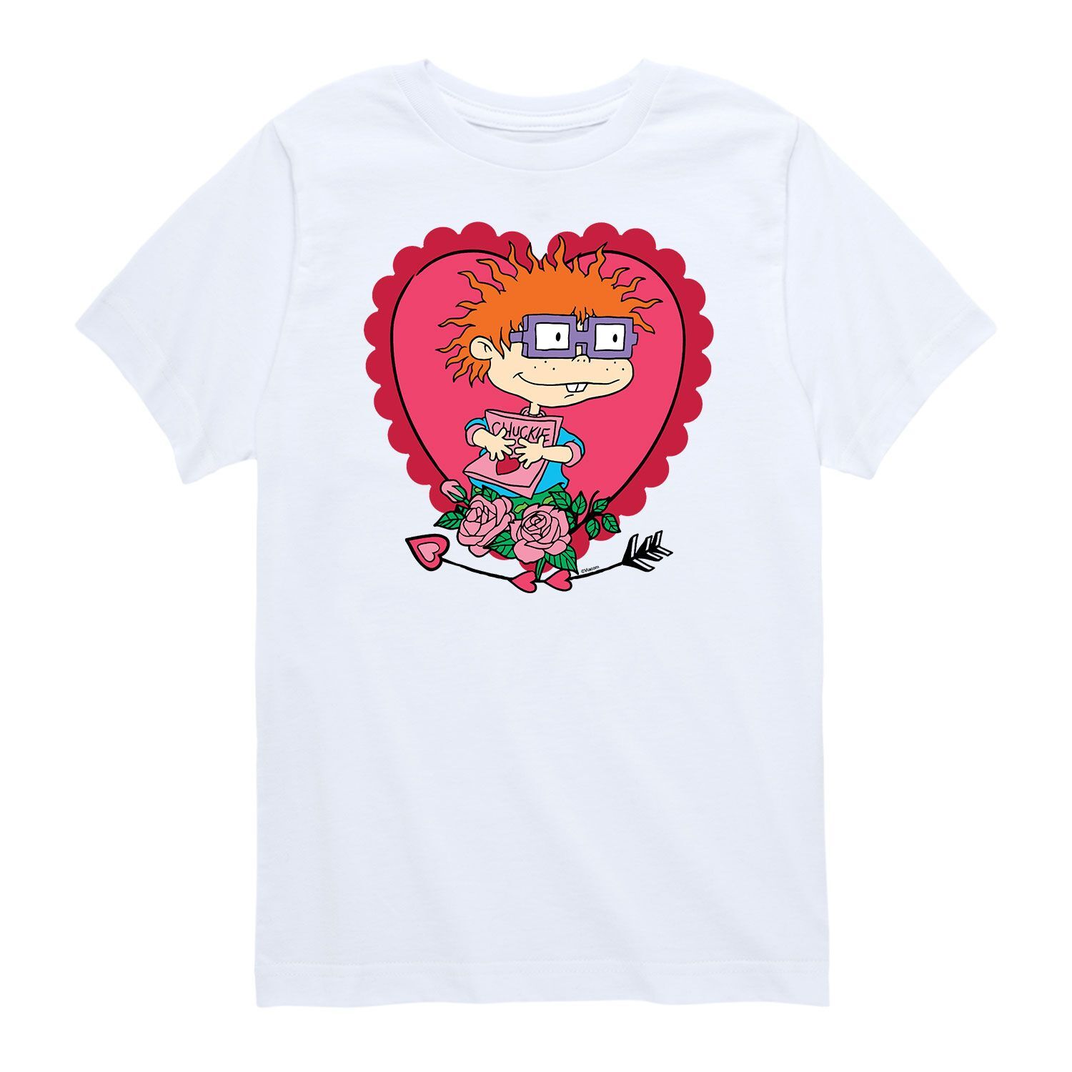 Футболка Nickelodeon Rugrats «День святого Валентина» для мальчиков 8–20 лет с сердечком Чаки Licensed Character
Футболка Nickelodeon Rugrats «День святого Валентина» для мальчиков 8–20 лет с сердечком Чаки Licensed Character