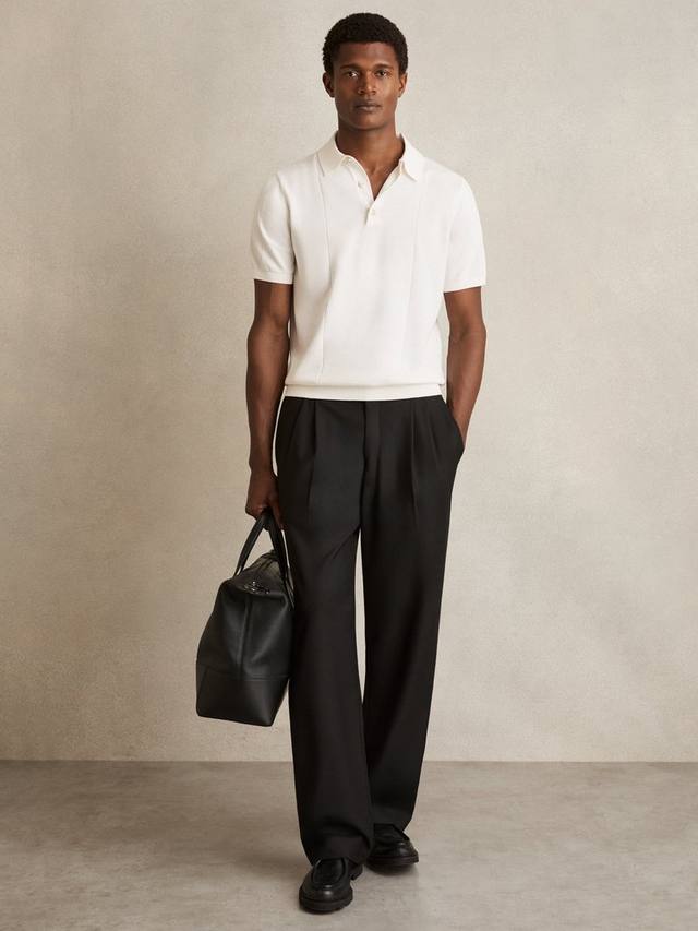 Хлопковая поло Asher Regular Fit с короткими рукавами Reiss, Off White
Хлопковая поло Asher Regular Fit с короткими рукавами Reiss, Off White