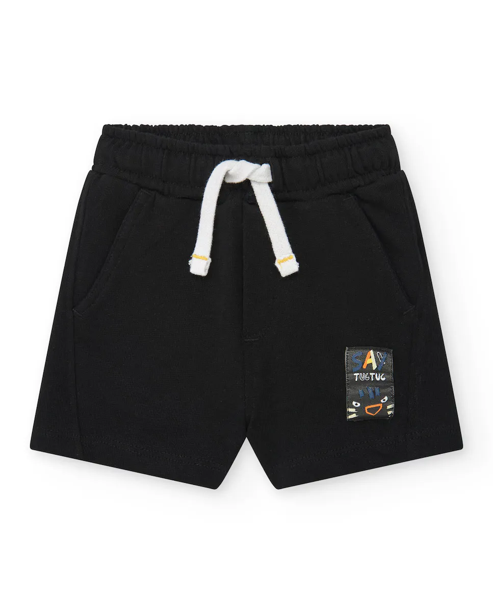 Мягкие шорты-бермуды для мальчика с регулируемой талией Tuc tuc, черный
Мягкие шорты-бермуды для мальчика с регулируемой талией Tuc tuc, черный
