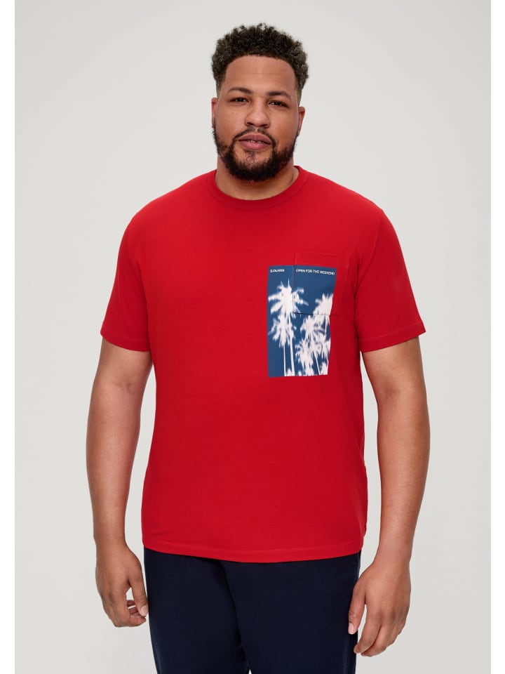 Футболка s.Oliver, красный 
Футболка s.Oliver, красный