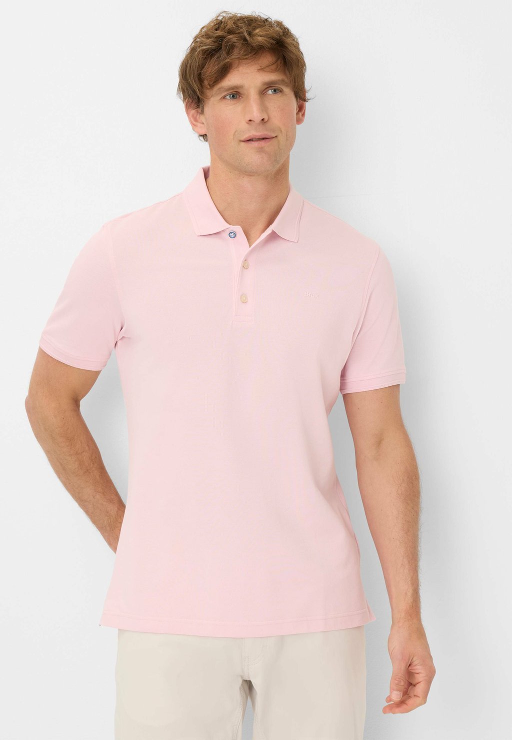 Рубашка поло BRAX, светло-розовый 
Рубашка поло BRAX, светло-розовый