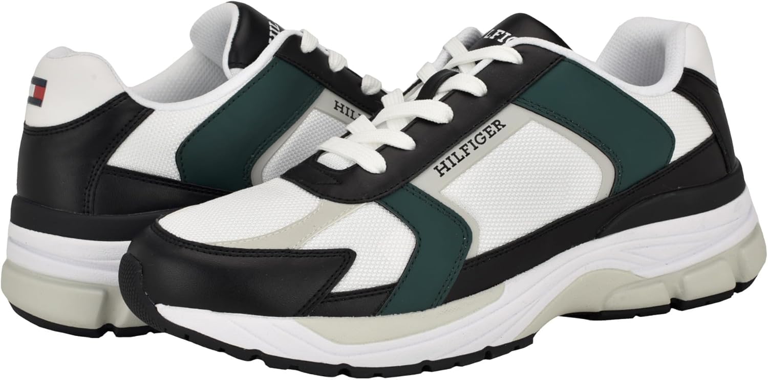 Мужские кроссовки Tommy Hilfiger Pisano, Black/Green Multi
Мужские кроссовки Tommy Hilfiger Pisano, Black/Green Multi