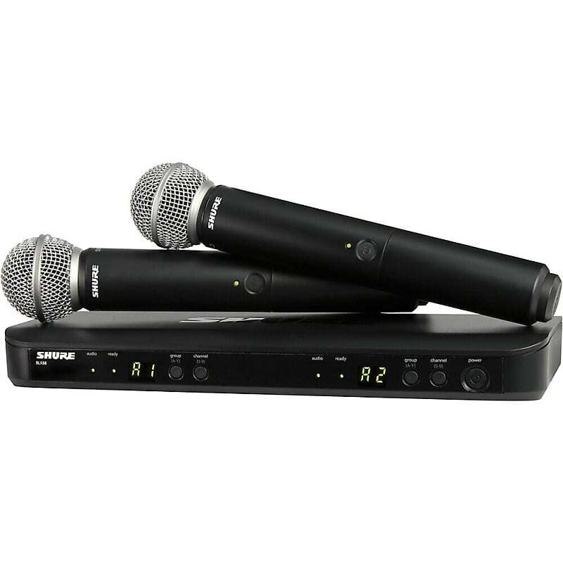 Беспроводная система Shure BLX288SM58J11 
Беспроводная система Shure BLX288SM58J11