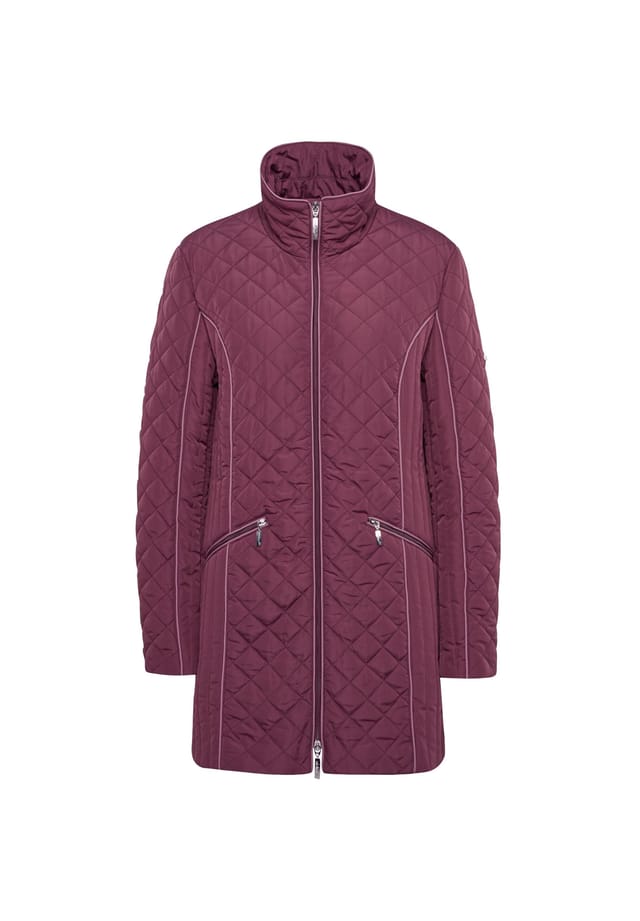 Короткий размер: длинная стеганая куртка с контрастной окантовкой. Goldner, мультиколор
Короткий размер: длинная стеганая куртка с контрастной окантовкой. Goldner, мультиколор