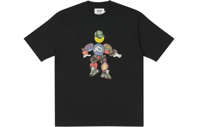 Футболка унисекс черная PALACE, Черный, Футболка унисекс черная PALACE
Футболка унисекс черная PALACE, Черный, Футболка унисекс черная PALACE